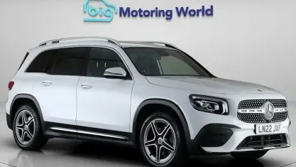 Begagnad Mercedes GLB200 AMG line 163 HK (119 kW) 2022 Vit SUV