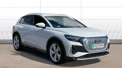 Used Audi Q4 e-tron S-Line 219 kW (299 HP) 2023 White SUV