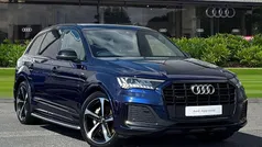 Blue Used 2020 Audi Q7 Black Edition SUV | £34,690 (Good price)