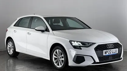White Used 2022 Audi A3 Sportback Hatchback | £13,450 (Fair price)