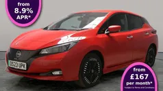 Red Used 2022 Nissan Leaf Tekna Hatchback | £12,857 (Fair price)