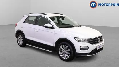 Used VW T-Roc SE 116 HP (85 kW) 2020 White SUV