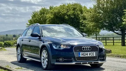 Used Audi A6 Allroad Advanced 245 HP (180 kW) 2014 Blue Estate