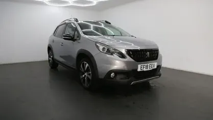 Used Peugeot 2008 GT-line 110 HP (80 kW) 2018 Grey SUV