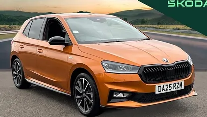 Orange New 2025 Skoda Fabia Monte Carlo Hatchback | £20,358 (Fair price)
