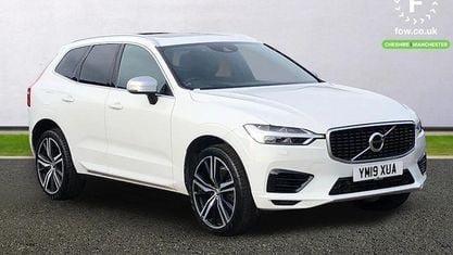Begagnad Volvo XC60 R-Design Pro 390 HK (286 kW) 2019 Vit SUV