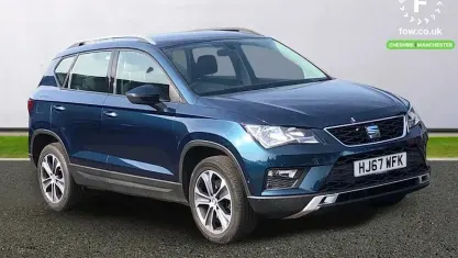 Used Seat Ateca SE 150 HP (110 kW) 2017 Blue SUV