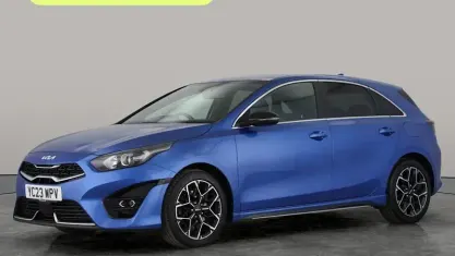 Begagnad Kia Ceed GT-Line 160 HK (117 kW) 2023 Blå Halvkombi