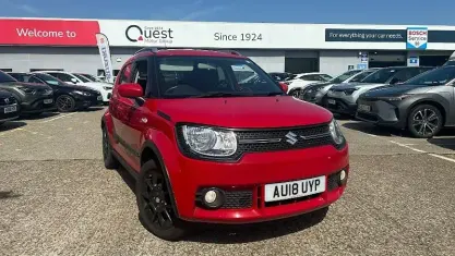 Used Suzuki Ignis SZ-T 90 HP (66 kW) 2018 Red SUV