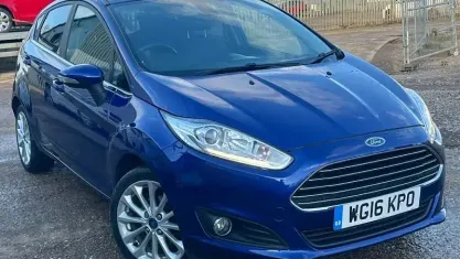 Used Ford Fiesta Titanium X 125 HP (91 kW) 2016 Blue Hatchback