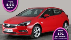 Red Used 2016 Vauxhall Astra SRi Hatchback | £6,758 (Fair price)