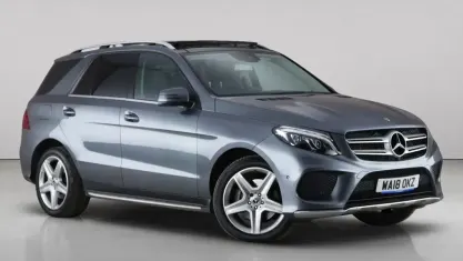 Used Mercedes GLE250 AMG Line Premium 204 HP (150 kW) 2017 Grey SUV