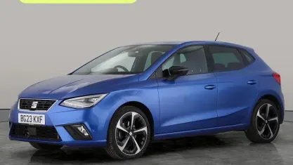 Used Seat Ibiza FR Sport 110 HP (80 kW) 2023 Blue Hatchback