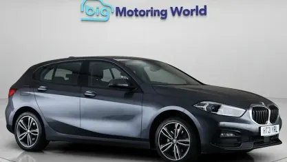 Used BMW 116 Sport Line 116 HP (85 kW) 2021 Grey Hatchback