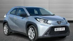 Silver Used 2023 Toyota Aygo PURE Hatchback | £12,750 (Fair price)