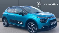 Blue Used 2022 Citroën C3 PureTech Hatchback | £13,349 (Fair price)