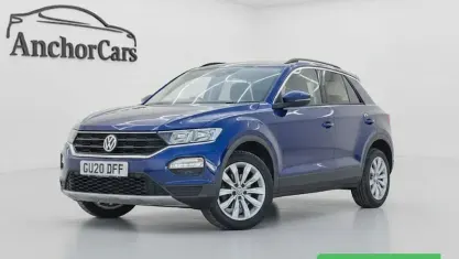 Used VW T-Roc SE 150 HP (110 kW) 2020 Blue SUV