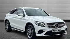 White Used 2018 Mercedes GLC350 AMG line Coupe | £26,295 (Fair price)