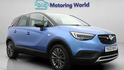 Used Vauxhall Crossland X S 131 HP (96 kW) 2020 Blue SUV