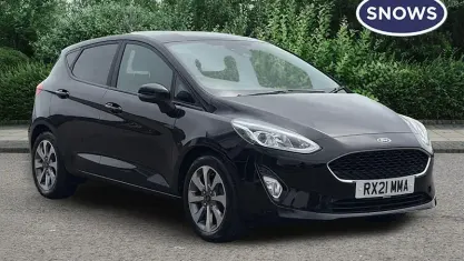 Used Ford Fiesta Trend 95 HP (69 kW) 2021 Black Hatchback