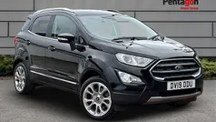 Black Used 2019 Ford Ecosport Titanium SUV | £8,445 (Fair price)