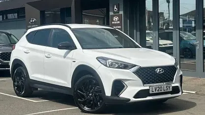Used Hyundai Tucson N Line 177 HP (130 kW) 2020 White SUV