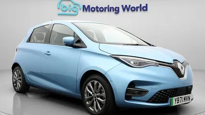 Used Renault Zoe GT-Line 100 kW (136 HP) 2021 Blue Hatchback