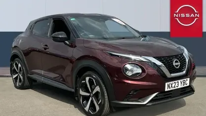 Used Nissan Juke Tekna 114 HP (83 kW) 2023 Red SUV