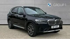 Black Used 2021 BMW X3 xLine SUV | £30,450 (Fair price)