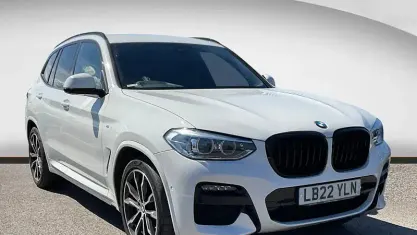 Used BMW X3 M Sport 292 HP (214 kW) 2021 White SUV