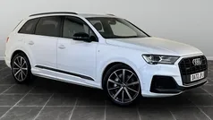 White Used 2022 Audi Q7 Black Edition SUV | £43,495 (Super price)