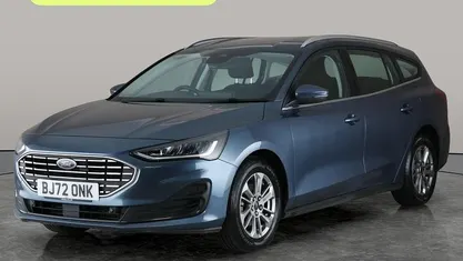 Blue Used 2022 Ford Focus Titanium Estate | £12,763 (Fair price)