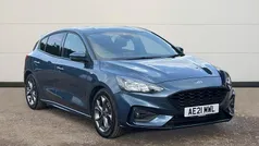 Blue Used 2021 Ford Focus ST-Line Hatchback | £14,900 (Fair price)