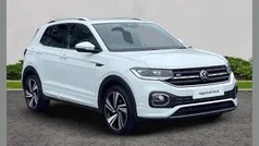 White Used 2021 VW T-Cross R-line SUV | £18,495 (Fair price)