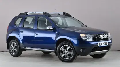 Used Dacia Duster Lauréate 109 HP (80 kW) 2017 Blue SUV