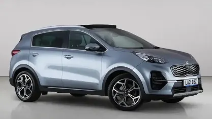Used Kia Sportage GT-Line S 177 HP (130 kW) 2021 Silver SUV