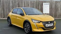 Yellow Used 2020 Peugeot 208 GT-line Hatchback | £13,995 (Fair price)