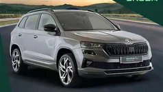 Graphite grey Used 2024 Skoda Karoq SportLine SUV | £27,690 (Fair price)