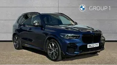 Blue Used 2022 BMW X5 M Sport SUV | £47,750 (Fair price)