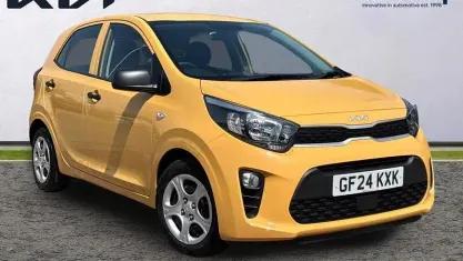 Used Kia Picanto 67 HP (49 kW) 2024 Yellow Hatchback