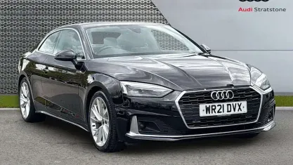 Used Audi A5 Sport 163 HP (119 kW) 2021 Black Coupe