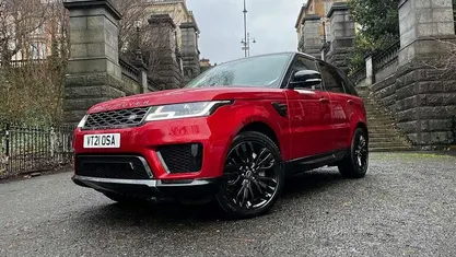 Red Used 2021 Land Rover Range Rover Sport HSE SUV | £32,980 (Super price)