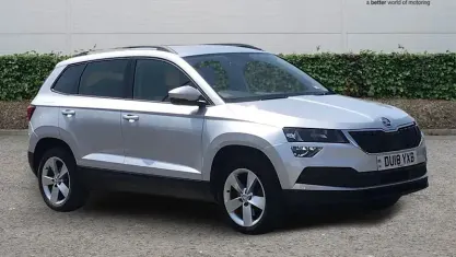 Used Skoda Karoq SE 116 HP (85 kW) 2018 Silver SUV