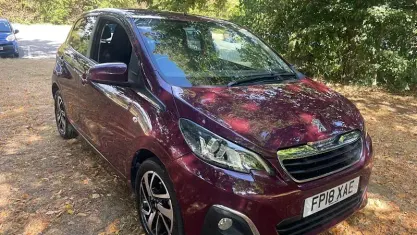 Used Peugeot 108 Allure 82 HP (60 kW) 2018 Mauve/purple Hatchback