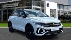 White New 2025 VW T-Roc Black Edition SUV | £33,390 (Good price)