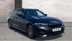 Black Used 2021 BMW 320 M Sport Estate | £23,990 (Fair price)