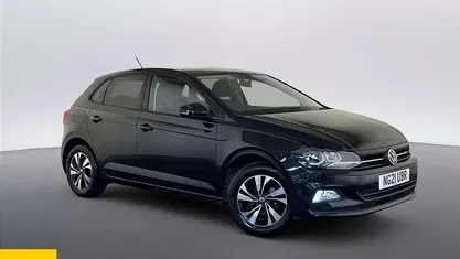Used VW Polo Match 80 HP (58 kW) 2021 Black Hatchback