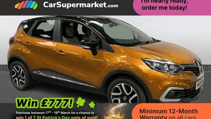Used Renault Captur Iconic 90 HP (66 kW) 2019 Orange/black SUV