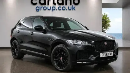 Used Jaguar F-Pace Chequered Flag 179 HP (131 kW) 2019 Black SUV