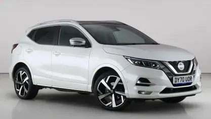 Used Nissan Qashqai Tekna+ 116 HP (85 kW) 2020 White SUV
